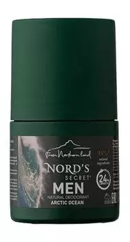 Шариковый дезодорант со свежим ароматом Nord's Secret Men Arctic Ocean Natural Deodorant