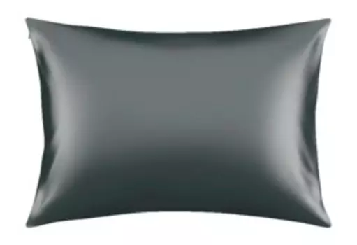 Шелковая наволочка 50x70 см Assoro Наволочка для сна Графит