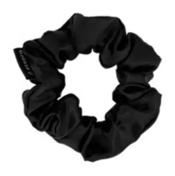 Шелковая резинка для волос 3 см Assoro Резинка для волос M Черный
