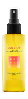 Шелковое масло для интенсивного загара Beautific Sun Snap Tan Activating Oil SPF 5