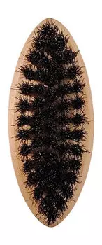 Щетка для расчёсывания и моделирования бороды из щетины кабана Lei Щетка для бороды