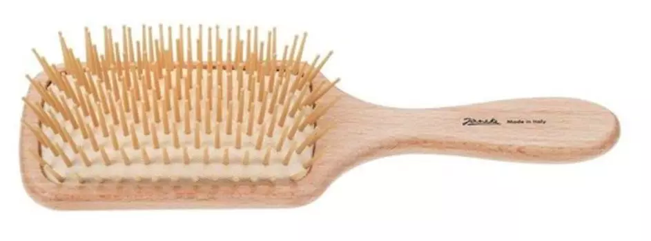Щетка для волос Janeke Wooden square shaped Hair Brush