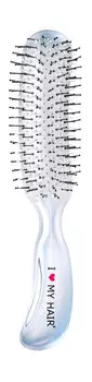 Щетка-расческа для мокрых волос I Love My Hair Aqua Brush 18280SC M Синяя