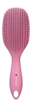 Щетка-расческа для волос с глянцевым покрытием I Love My Hair Spider Classic 1502 L Розовая