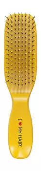 Щетка-расческа для волос с глянцевым покрытием I Love My Hair Spider Classic 1503 S Желтая