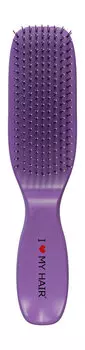 Щетка-расческа для волос с глянцевым покрытием I Love My Hair Spider Classic 1501 М Лаванда