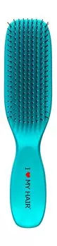 Щетка-расческа для волос с матовым покрытием I Love My Hair Spider Soft 1501 М Бирюзовая