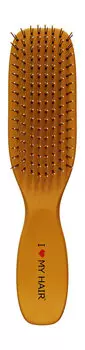 Щетка-расческа для волос с матовым покрытием I Love My Hair Spider Soft 1503 S Оранжевая