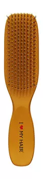 Щетка-расческа для волос с матовым покрытием I Love My Hair Spider Soft 1501 M Оранжевая
