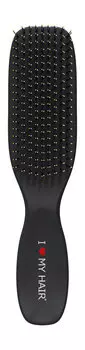 Щетка-расческа для волос с матовым покрытием I Love My Hair Spider Soft 1501 M Черная