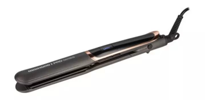 Шипцы-выпрямитель для волос с керамическими пластинами и ИК-излучением Redmond Выпрямитель для волос RSI-2332 Серый