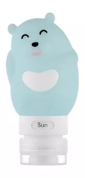 Силиконовая бутылочка для путешествий Гурмандиз Силиконовая бутылочка для косметических средств