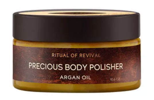 Сияющий соляной скраб для тела с аргановым маслом Zeitun Precious Body Polisher