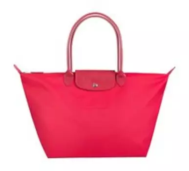 Складная сумка из нейлона и кожи с длинными ручками Ronda Foldable Bag F19593-1к Size M