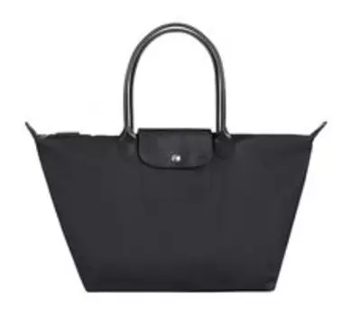 Складная сумка из нейлона и кожи с длинными ручками Ronda Foldable Bag F19593-1ч Size M