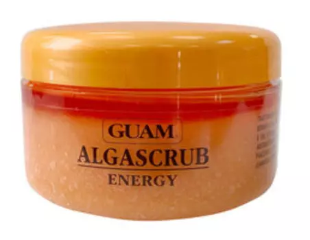 Скраб для тела с эфирными маслами для энергии и тонуса Guam Algascrub Energy
