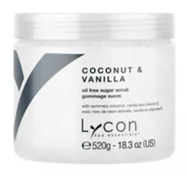Скраб для тела с кокосом и ванилью Lycon Coconut & Vanilla Sugar Scrub