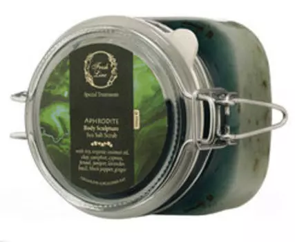 Скраб для тела с морской солью Fresh Line Афродита Скульптор тела