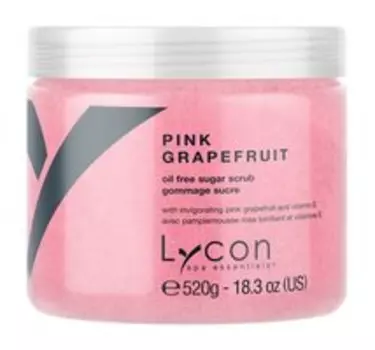 Скраб для тела с розовым грейпфрутом Lycon Pink Grapefruit Sugar Scrub