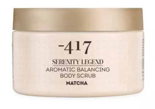 Скраб для тела с солью Мертвого моря с ароматом чая матча Minus 417 Serenity Legend Aromatic Balancing Body Scrub - Matcha