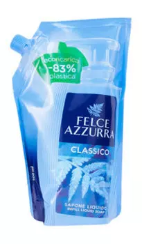Сменный блок парфюмированного жидкого мыла для рук Felce Azzurra Original Timeless Essence Liquid Soap Refill