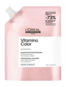 Сменный блок шампуня для окрашенных волос L'Oreal Professionnel Serie Expert Vitamino Color Shampoo Recharge Refill