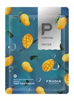 Смягчающая тканевая маска для лица с экстрактом манго Frudia My Orchard Squeeze Mask Mango