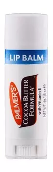 Смягчающий бальзам для губ с маслом какао и витамином Е Palmers Cocoa Butter Formula Ultra Moisturizing Lip Balm