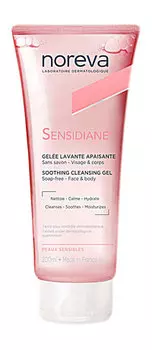 Смягчающий очищающий гель для лица и тела Noreva Sensidiane Soothing Cleansing Gel