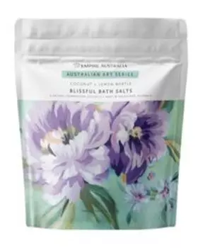 Соль для ванны с маслами кокоса и лимонного мирта Empire Australia Australian Art Series Coconut + Lemon Myrtle Blissful Bath Salts