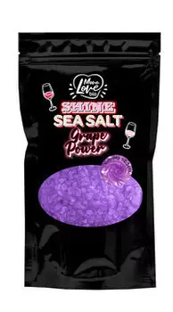 Соль-шиммер для ванны с ароматом винограда MonoLove Bio Grape Power Shine Sea Salt