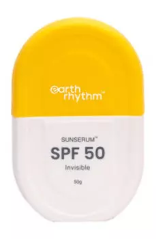 Солнцезащитная легкая сыворотка для лица Earth Rhythm Invisible Sunserum SPF 50