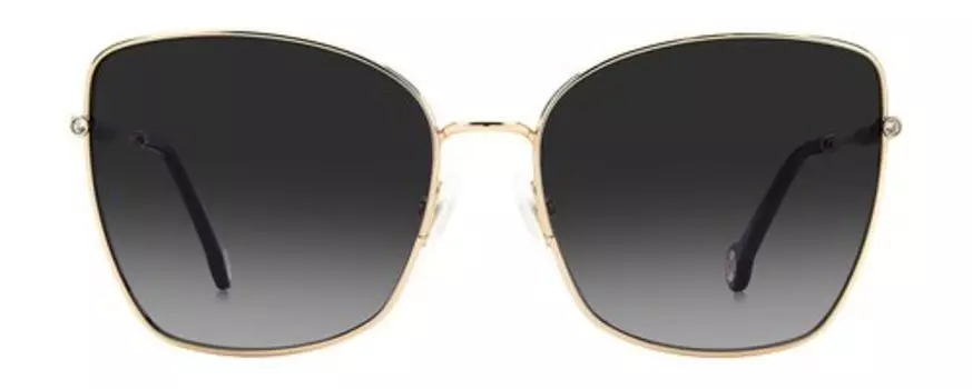 Солнцезащитные очки в металлической оправе Carolina Herrera Sunglasses 0133/S 000 Золото