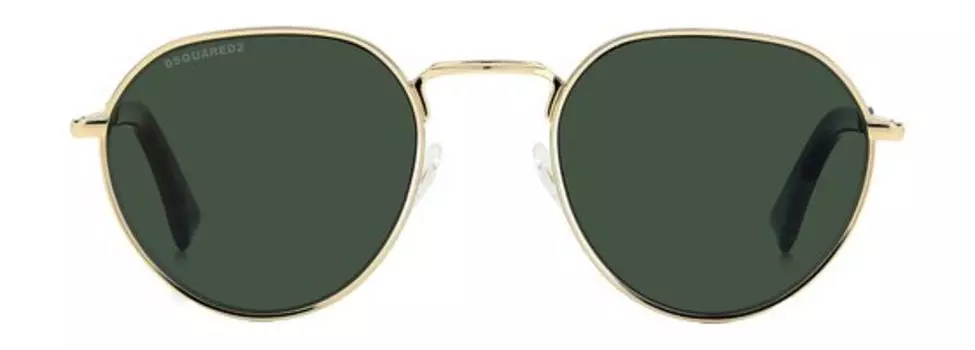 Солнцезащитные очки в металлической оправе Dsquared2 Sunglasses 0019/S06J Золотой