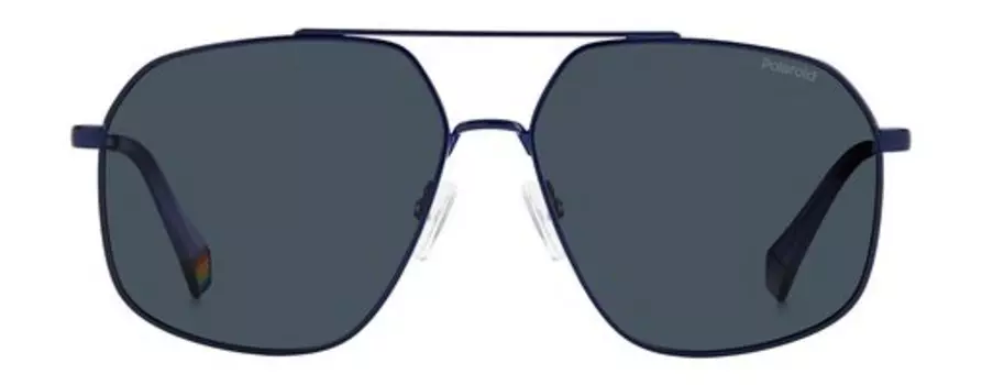 Солнцезащитные очки в металлической оправе Polaroid Sunglasses 6173/SPJP Синий
