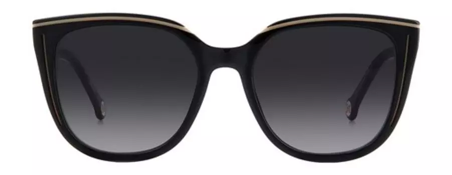 Солнцезащитные очки в оправе из ацетата Carolina Herrera Sunglasses 0144/S KDX Черный и Телесный