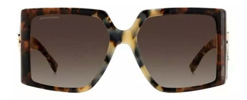 Солнцезащитные очки в оправе из ацетата Dsquared2 Sunglasses 0096/SACI Коричневый
