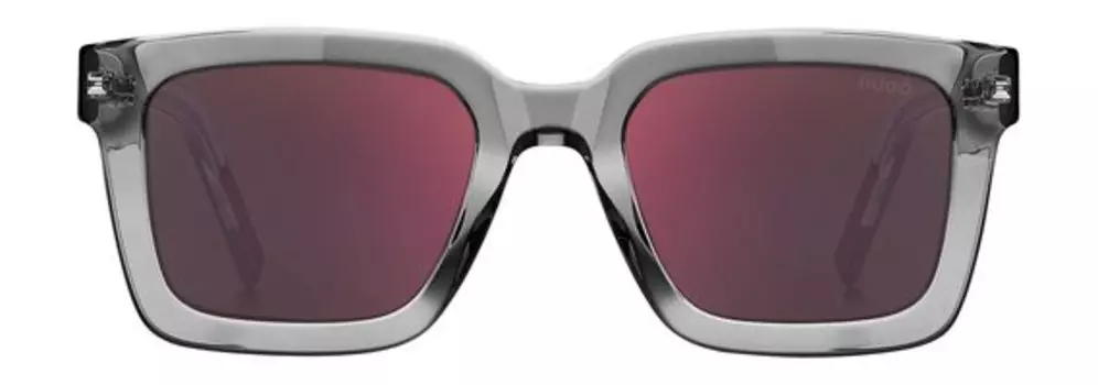 Солнцезащитные очки в оправе из ацетата Hugo Sunglasses 1259/SKB7 Серый