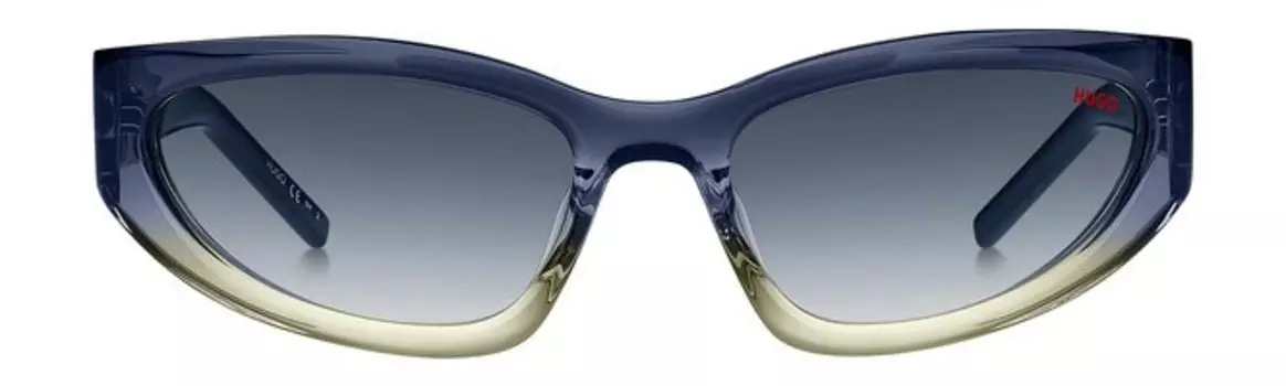 Солнцезащитные очки в оправе из ацетата Hugo Sunglasses 1255/SPJP Серо-синий