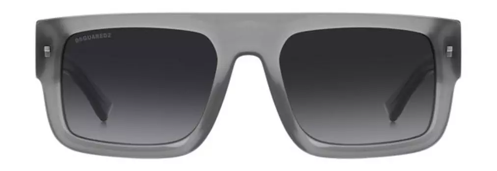 Солнцезащитные очки в оправе из ацетата Hugo Sunglasses 0008/SKB7 Серый