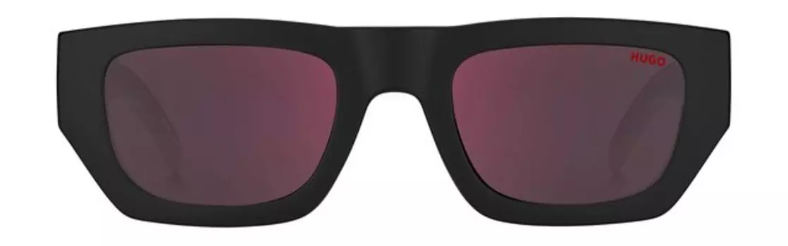 Солнцезащитные очки в оправе из пластика Hugo Sunglasses HG 1252/S Черный