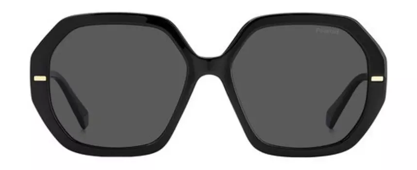 Солнцезащитные очки в оправе из пластика Polaroid Sunglasses PLD 4124/S Черный