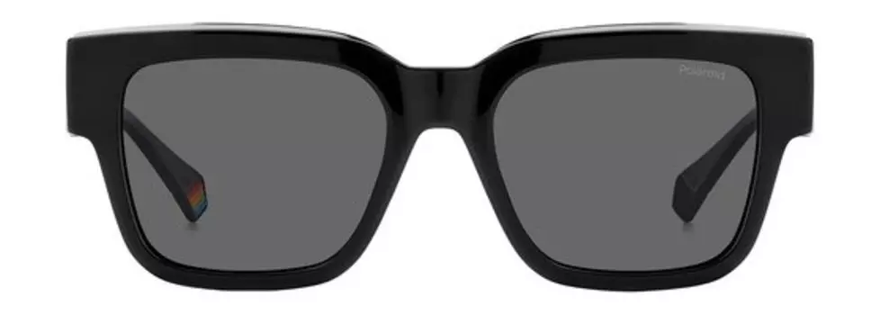 Солнцезащитные очки в оправе из пластика Polaroid Sunglasses PLD 6198/S/X Черный