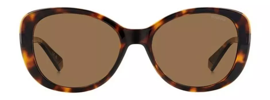 Солнцезащитные очки в оправе из пластика Polaroid Sunglasses PLD 4154/S/X Коричневый