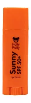 Солнцезащитный бальзам для губ с ароматом манго и ванили Holly Polly Sunny SPF 50+ Манго и Ваниль