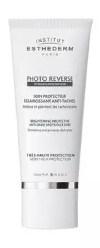 Солнцезащитный крем для кожи с неровым цветом Institut Esthederm Photo Reverse Brightening Protective Anti-Dark Spots Face Care SPF 50