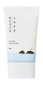 Солнцезащитный крем для лица с морской водой Round Lab 1025 Dokdo Sun Cream SPF 50