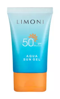 Солнцезащитный крем-гель для лица Limoni Aqua Sun Gel SPF 50+ РА++++