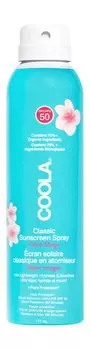 Солнцезащитный спрей для тела с ароматом гуавы и манго Coola Classic Sunscreen Spray SPF 50 Guava Mango