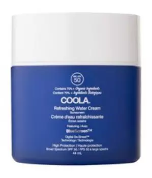 Солнцезащитный увлажняющий крем для лица Coola Refreshing Water Cream Sunscreen SPF 50